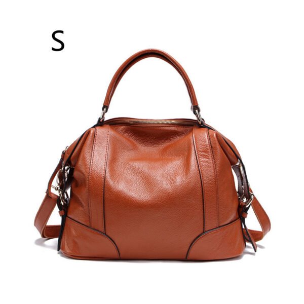 European And American Leather Top Layer Cowhide Bag For Ladies - Image 5
