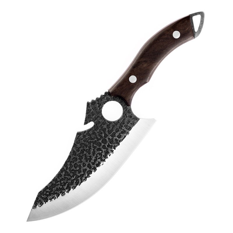 Steel Forging Ring Tactical Kitchen Knife - Image 3