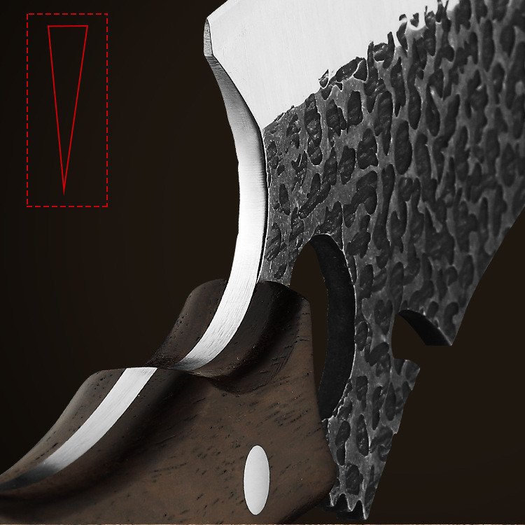 Steel Forging Ring Tactical Kitchen Knife - Image 10