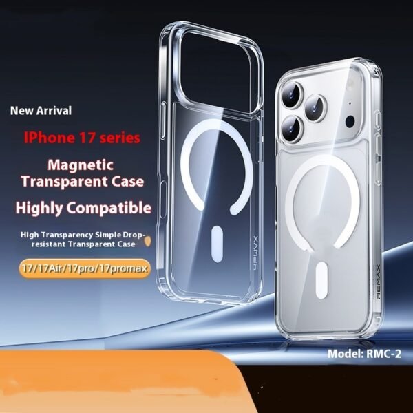 Transparent Phone Case Soft Glue Magnetic Suction - Image 4