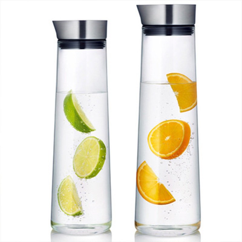 Thick glass juice jug Heat-resistant cold water cup large capacity cold water bottle - Image 5
