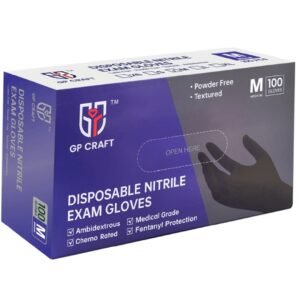 Thick Medical Ding Qing Gloves GP51 Black